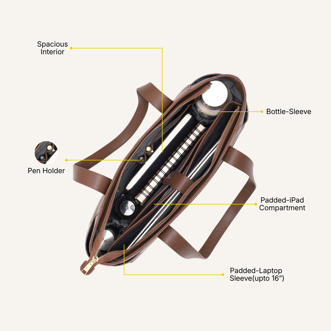 The Board Tote - Mocha